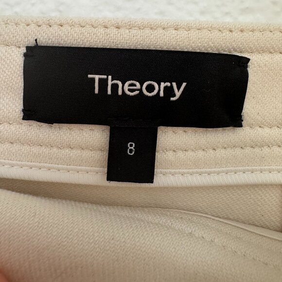 Theory Snap Mini Skirt With Wrap Detail | Size 8 - Picture 4 of 5